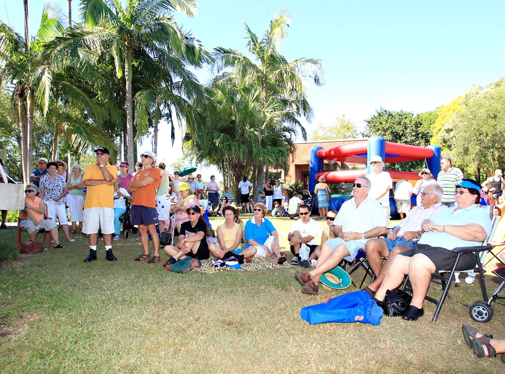 Australia Day at Knox Park Murwillumbah. Picture: Blainey Woodham