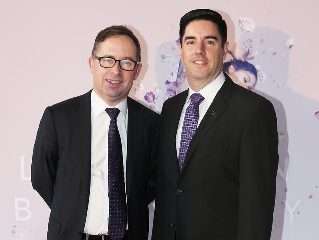 Alan Joyce and Shane Lloyd.