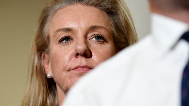 Bridget McKenzie has broken her silence on sport rort saga. Picture: NCA NewsWire / Tracey Nearmy