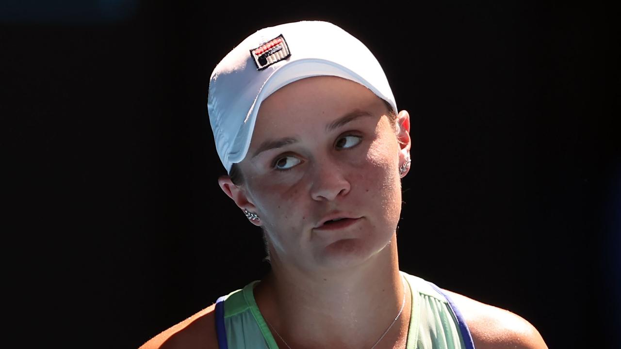 Ash Barty missed a golden opportunity to make the women’s final Photo: DAVID GRAY / AFP