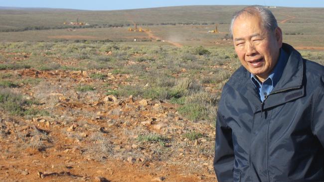 Rudy Gomez at the Carrapateena copper mine site.