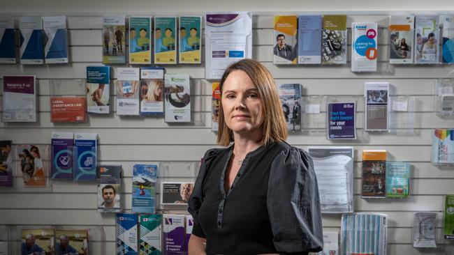 19-03-2024Barwon Community Legal Services CEO Bryanna Connell at their offices in Belmont. Picture: Brad Fleet