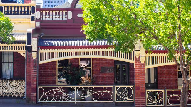 Lume’s modest exterior opens on to a light-filled dining space in South Melbourne.