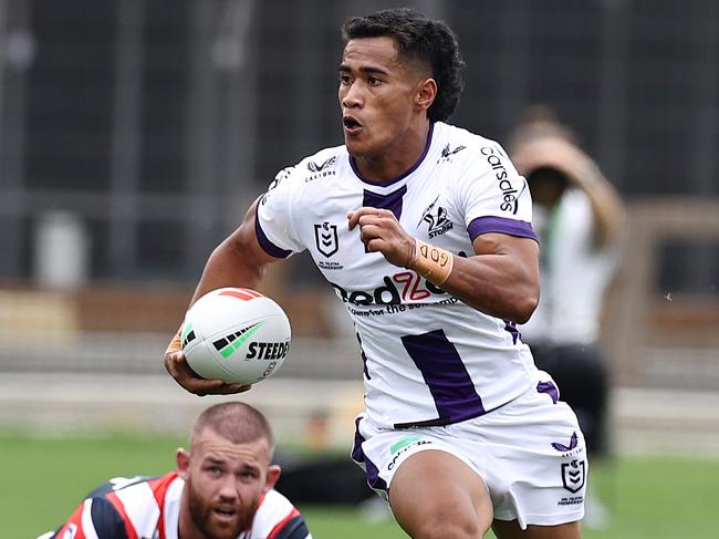 Sualauvi Faalogo has the potential to be one of the NRL’s breakout stars in 2024. Picture: Michael Klein