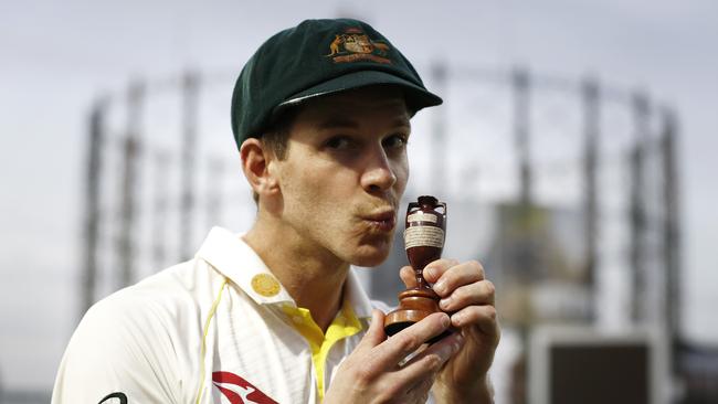 Tim Paine says the recent Ashes series is the perfect example of why the game must retain traditional Tests. Picture: Ryan Pierse/Getty