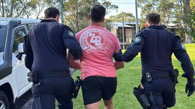 Raptor Squad charge man following discovery of $1 million cash and drugs in the IllawarraFriday, 07 February 2025 12:15:35 PM. Picture: NSW Police