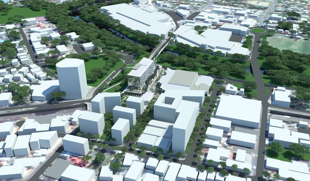 The Ipswich City Council have released an artist impression of the CBD redevelopment. Photo: Contributed. Picture: Contributed