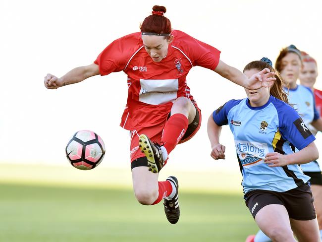 Local soccer has a clear road map out of Covid restrictions. (AAP IMAGE / Troy Snook)