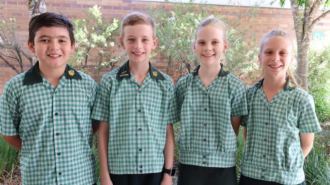 Westside Christian College 2024 school captains. Picture: Contributed