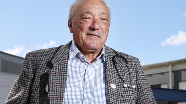 Pictured outside Campbelltown Hospital is Macarthur federal Labor MP Dr Mike Freelander who has revealed horror stories in an effort to get more funding to better resource SWSLHD hospitals. Picture: Richard Dobson