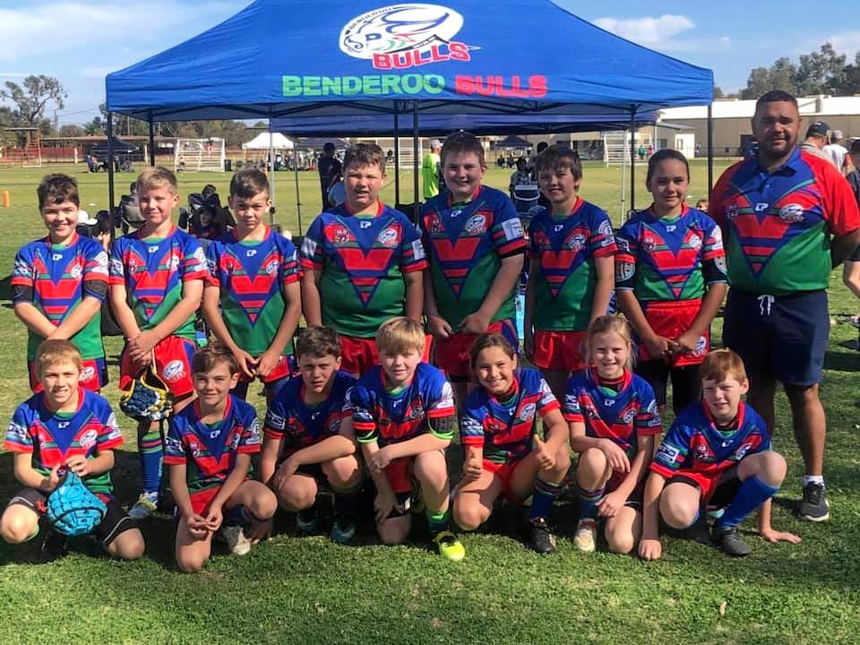 BIG HEARTS: Benderoo Bulls at the 2018 Mulga Cup. Picture: Janet Harland