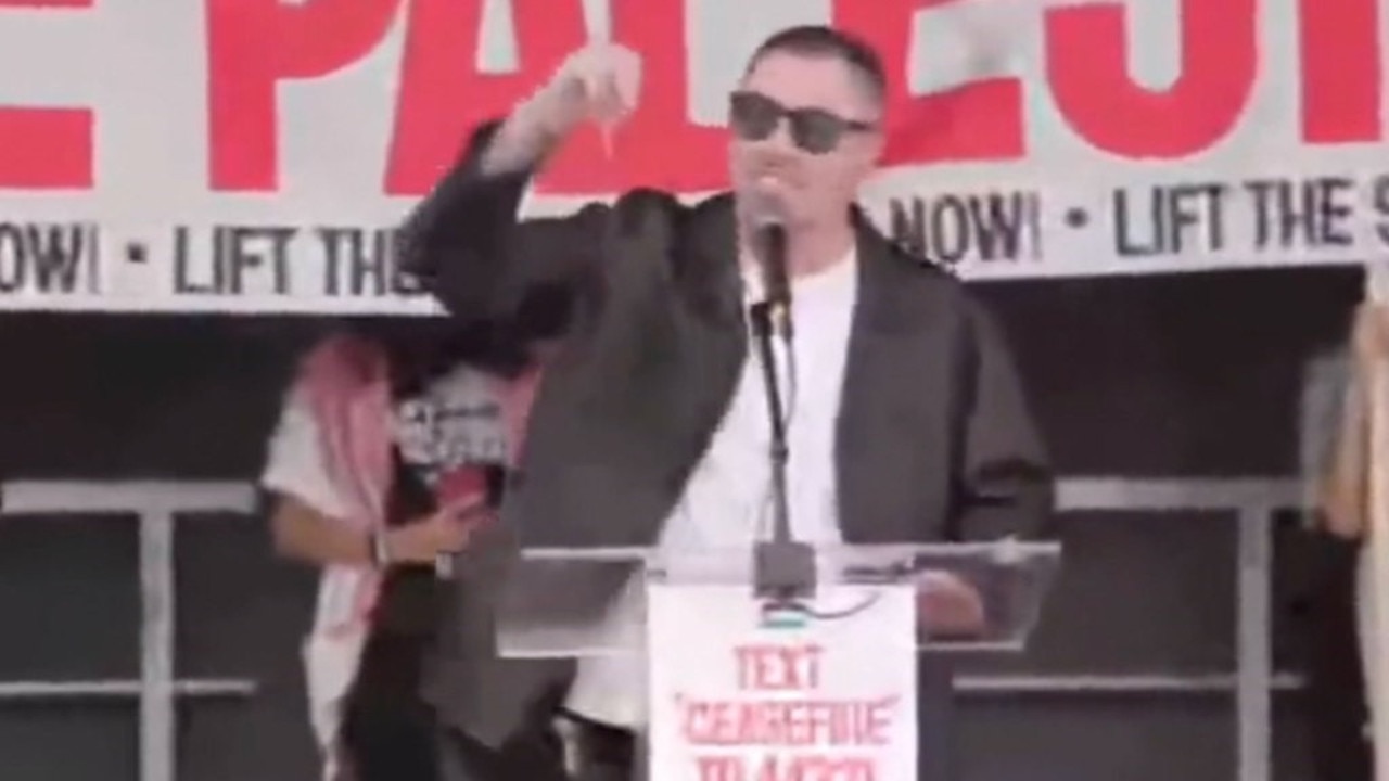 Macklemore Speaks At Washington DC Pro-Palestinian Rally | The Advertiser