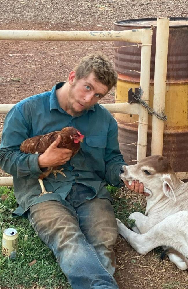 British backpacker Henry Dunn before the accident.