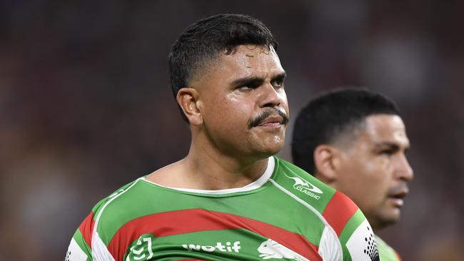 NRL 2023 RD09 Brisbane Broncos v South Sydney Rabbitohs - Latrell Mitchell NRL PHOTOS