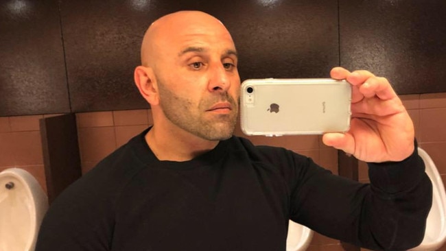 Former Hells Angels member Matthew Kokotis has joined the Comanchero motorcycle gang while awaiting sentencing for threatening a man with an imitation firearm. Picture: Facebook.