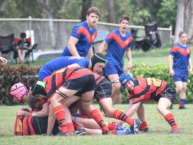 2022 Regional Rugby Championships, March 5 and 6, Rugby Park, Rockhampton; under-15 grand final, St Brendanâ€™s College versus CQ Barbarians.