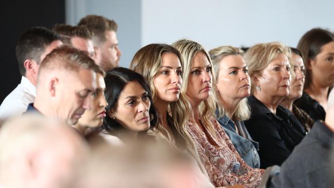 Shareholders look on during the Villa World scheme meeting at the Sofitel Broadbeach. Photo: Jason O'Brien