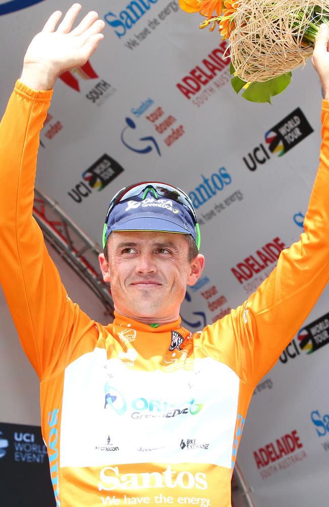 Gerrans now has the Ochre jersey. Photo: Sarah Reed.