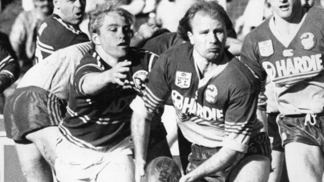 Peter Sterling has now been overtaken by Corey Norman as the player to play the most games in the halves for the Eels since 1987.