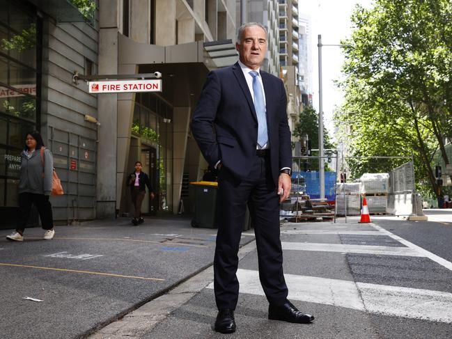 Business Sydney executive director Paul Nicolau warns closing Glebe Island would put more pressure on other ports. Picture: Richard Dobson