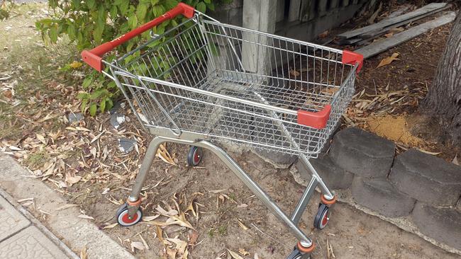 Dumped trolleys are a problem across the Gold Coast.