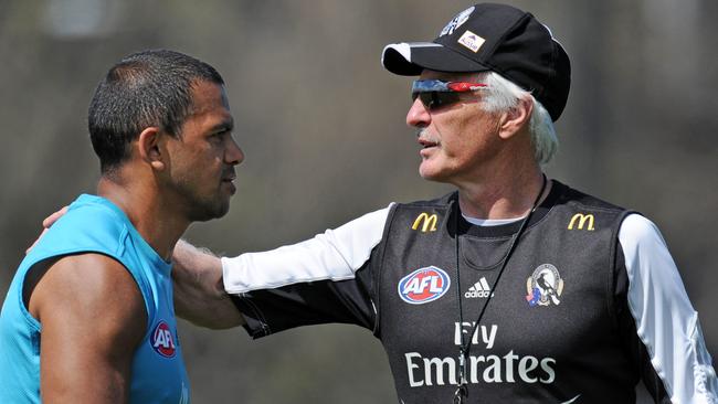 Mick Malthouse made the brutal call to drop Leon Davis.