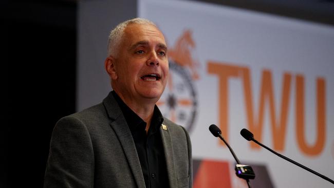 TWU national secretary Michael Kaine. Picture: NCA NewsWire / Nikki Short