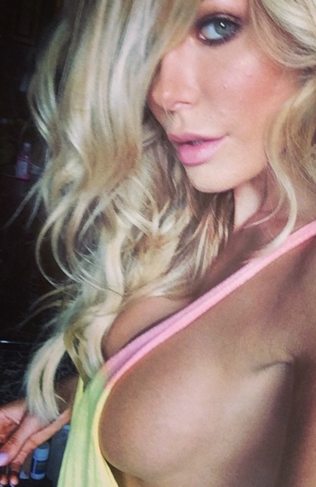 Crystal said the days of posting racy photos were behind her. Picture: Instagram