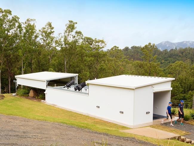 Brisbane Girls Grammar School has its own observatory equipped with three telescopes. Picture: Brisbane Girls Grammar School website