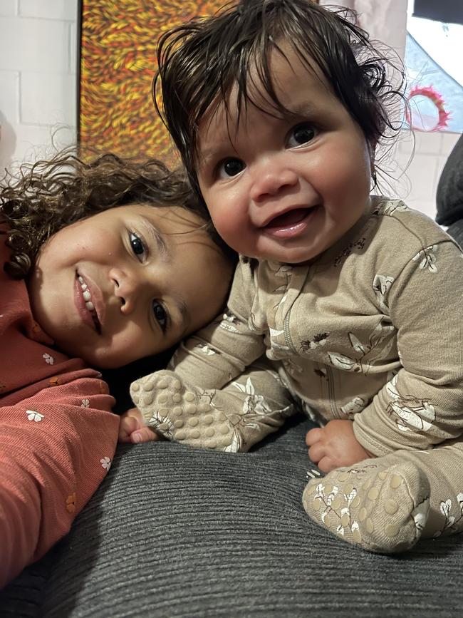 Charlize and Harlem love being brother and sister