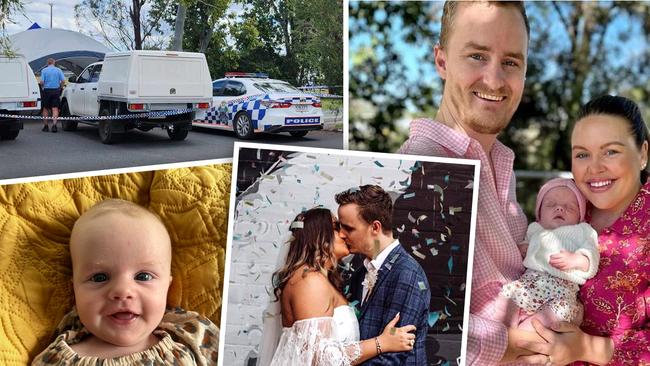 Dad Matthew Cox has been charged with the alleged murder of his wife Tayla and their 11-week-old baby Murphy.