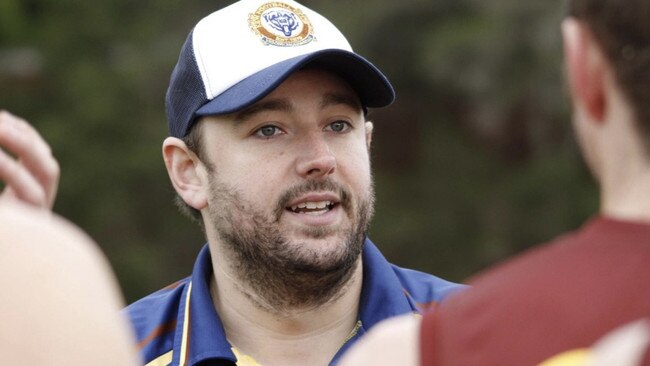 Old Yarra Cobras inaugural coach Nathan Monaco. (Picture: Supplied)