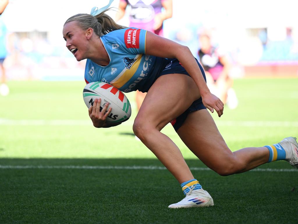 NRLW star Jaime Chapman features in the campaign. Picture: Matt Roberts/Getty Images