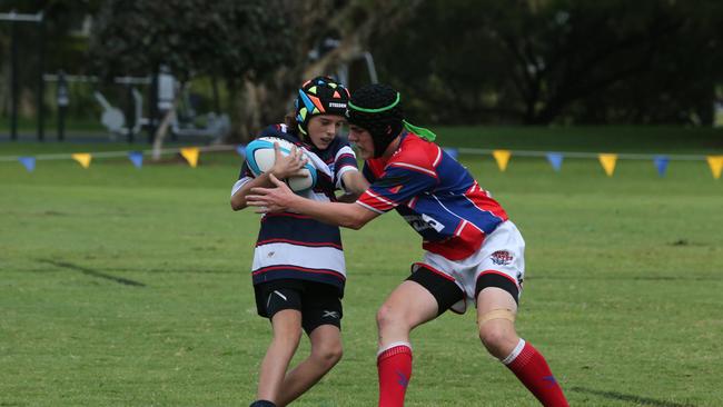 Day 1 of the King of the Country junior rugby union tournament at the Gold Coast Eagles Rugby Union Club. ROUND 1 Under-14s: 9am: Bond Pirates v Far North Coast Bond Player No Far North Coast Player No. Pic Mike Batterham