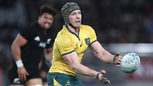 David Pocock in action against the All Blacks last year. Photo: Phil Walter/Getty Images