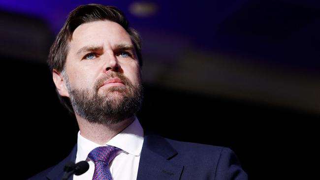 Republican vice presidential candidate, Senator J.D. Vance. Picture: Anna Moneymaker/Getty Images/AFP