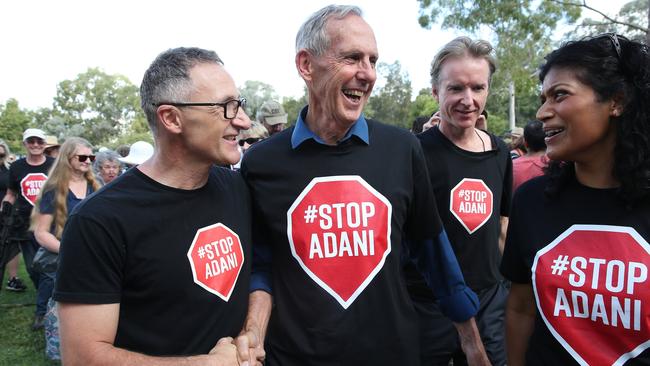 Green's leader Richard Di Natale has defended predecessor Bob Brown’s opposition to the Robbins Island wind farm.