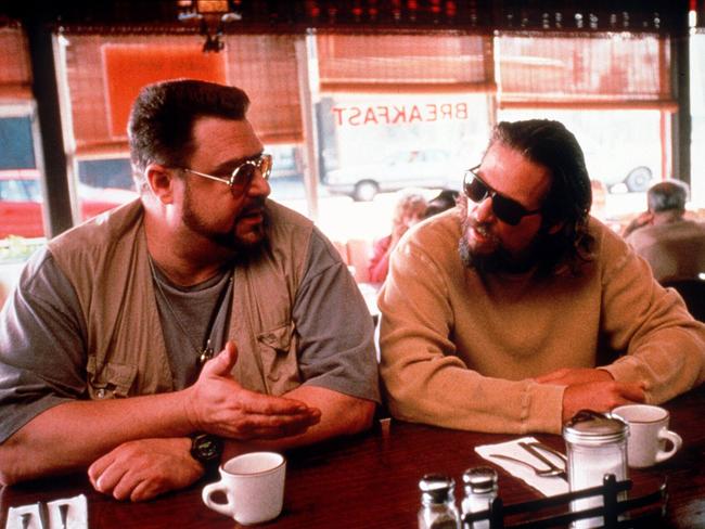 John Goodman and Jeff Bridges in the Coen Brothers classic The Big Lebowski.