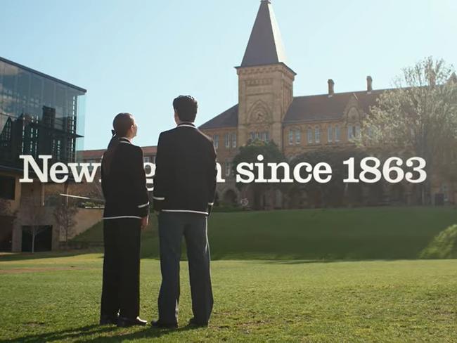 Newington College will introduce girls from 2026, and has launched an advertising blitz to spruik coeducational enrolments. Picture: Newington College