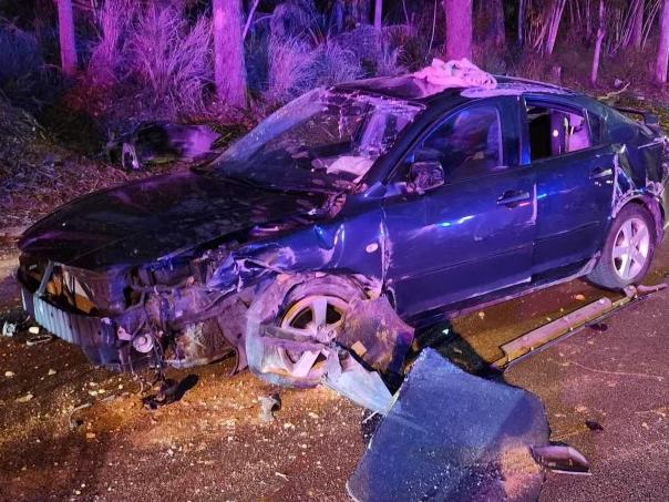 A boy is fighting for his life following a crash on Lamington Tce and Panorama Dr in Nambour on Wednesday night.