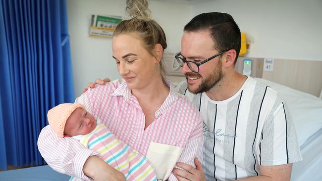 First 2023 baby born at Women’s and Children’s Hospital in 2023. Picture: Dean Martin