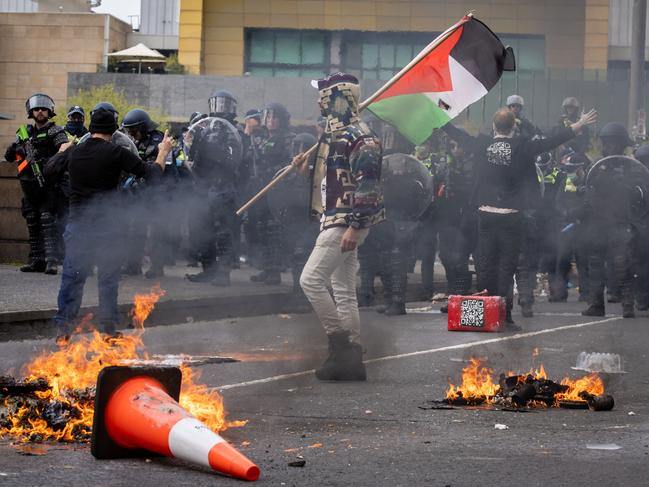 Anti-Israel setiment has a hold on universities, says University of Melbourne professor Timothy Lynch. Picture: Darrian Traynor/Getty Images)