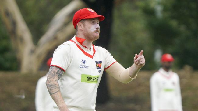 Premier Cricket: Northcote v Casey-South Melbourne. Casey South-Melbourne player Luke Shelton. Picture: Valeriu Campan