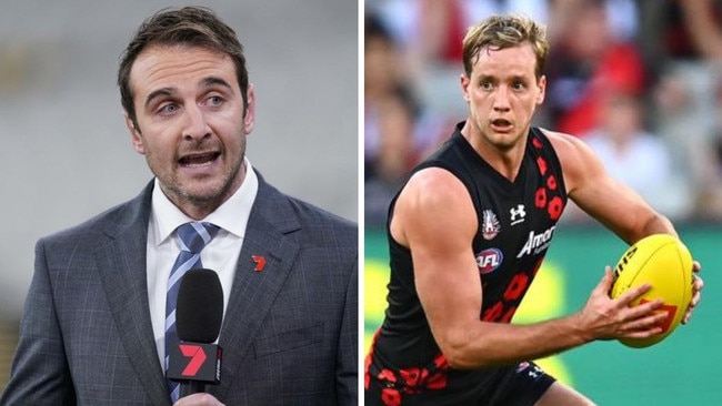 Jobe Watson didn't rate Darcy Parish's performance on Anzac Day.