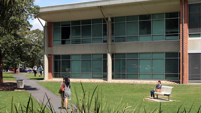 University of Western Sydney's Bankstown campus in Milperra.