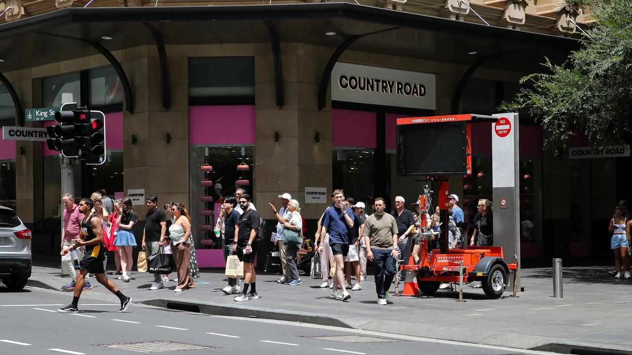 While retail confidence grew, the mining sector is struggling as commodity prices falling conditions Picture: NewsWire/ Gaye Gerard