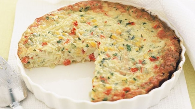 Anything goes when it comes to this quiche.