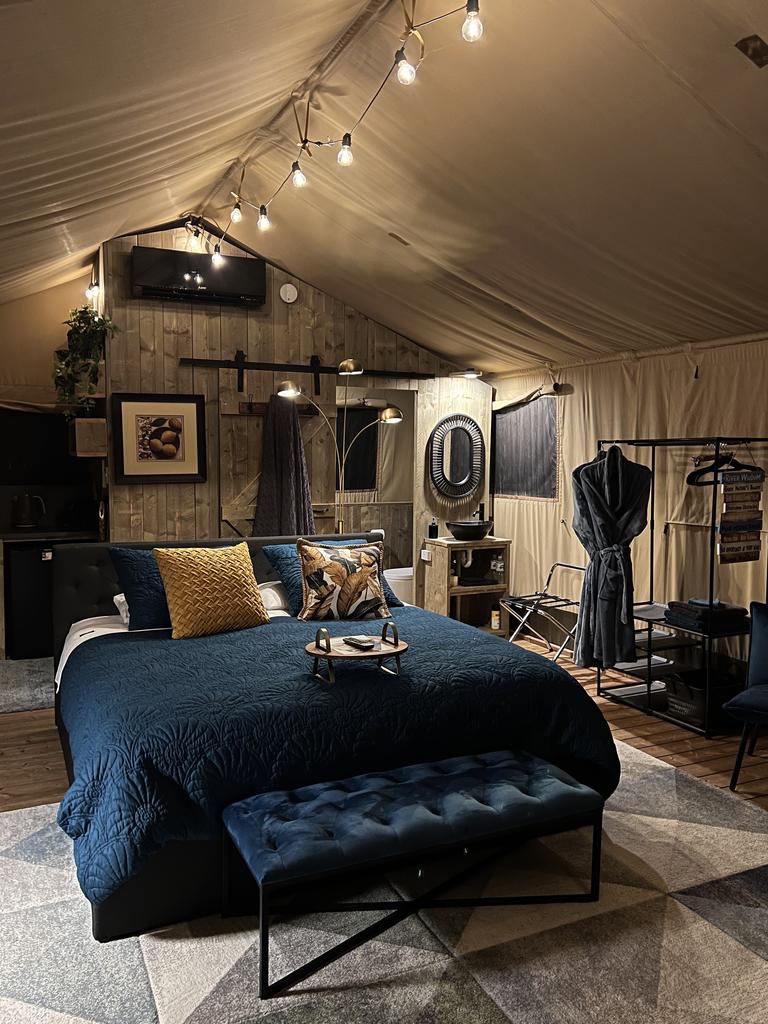 Reedy Creek Retreat launched its luxurious tents in August last year. Picture: Chantelle Francis