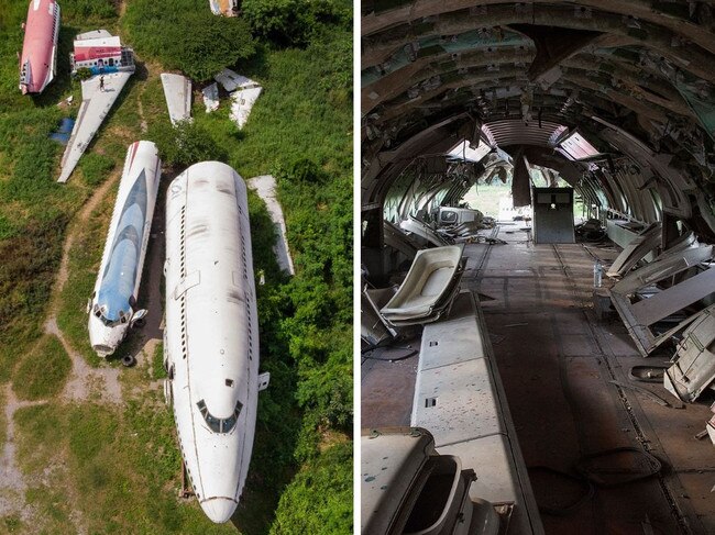 Eerie ‘boneyard’ dumped with $123m jets