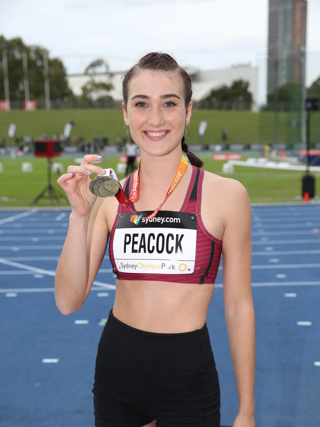 Francesca Peacock will compete for Brisbane State High School.